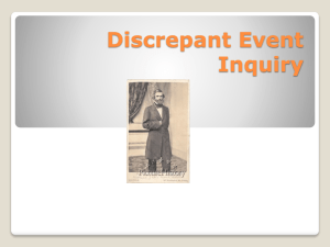 Discrepant Event Inquiry - East-High-Black