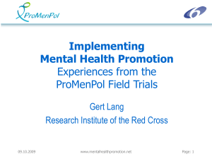 4. Gert Lang - European Network for Mental Health Promotion