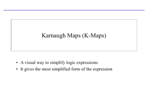 Karnaugh Maps (K
