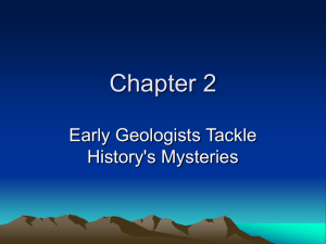 Chapter 2 - Geological Sciences