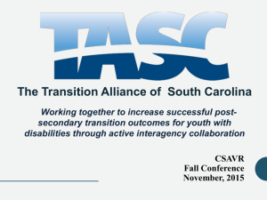 TASC Presentation CSAVR November 2015