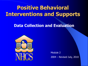 PBIS Module 2 for 2004 (UPDATED JULY 2010)