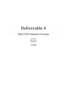 Deliverable 4