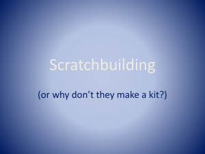 Scratchbuilding