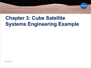 Chapter 3: Cube Satellite Example