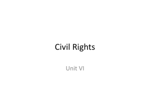 Civil Rights - OCPS TeacherPress