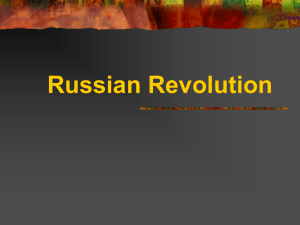 PPT Lecture: Russian Revolution 1917-1924