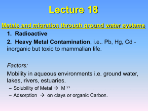 Lecture 18 - Earth and Environmental Sciences