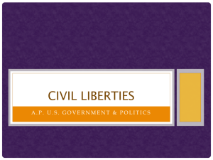 18. Civil Liberties