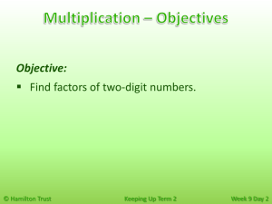 Find factors of two