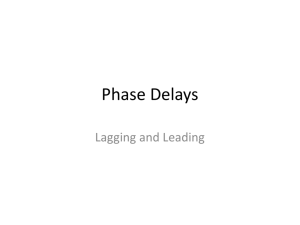 Phase Delays