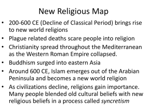 New Religious Map