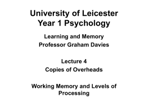 ps1000gmd-LECTURE4 - University of Leicester