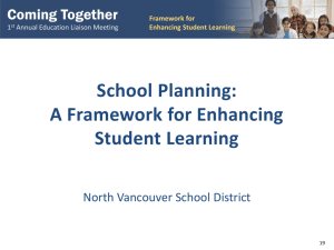 Framework for Enhancing Student Learning