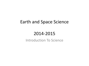 Earth and Space Science