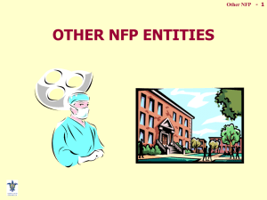 Other NFP entities