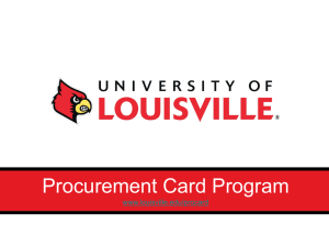 compliance reviews - University of Louisville