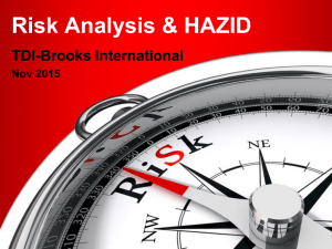 Risk Analysis & HAZID