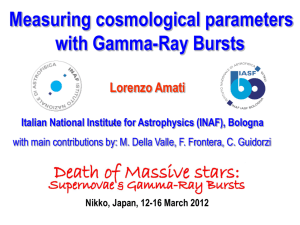 Measuring Cosmological Parameters with GRBs: Status and