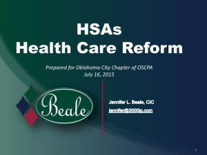 Health Care Reform - Employers