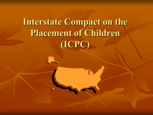 Interstate Compact on the Placement of Children (ICPC)
