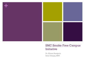 Smoke Free SMC PPT