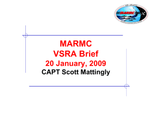 Captain Mattingly's MARMC Presentation