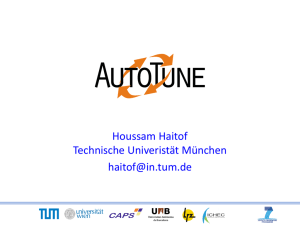 AutoTune - Automatic Online Tuning