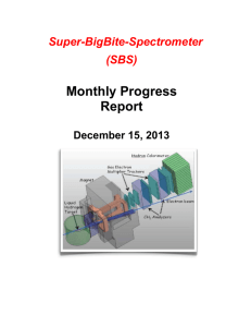 JLab_SBS_Monthly-Report_2013Dec15_v2