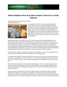 Miami Dolphins Alums & Produce Industry Team Up To Tackle