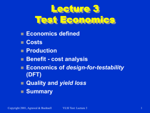 Test Economics
