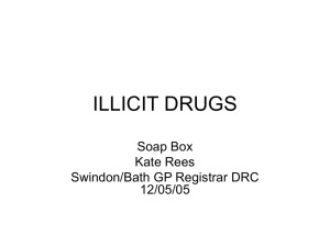 illicit drugs - Bath GP Training