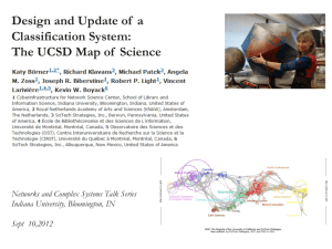 (UCSD) map of science.