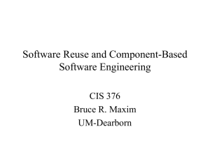 Software Reuse and Component