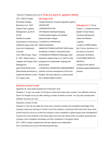 (revised) summary of Case Study 1 (CISCO) and Case Study 2