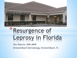Resurgence of Leprosy in Florida