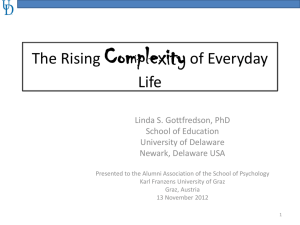 Slides in Powerpoint - University of Delaware
