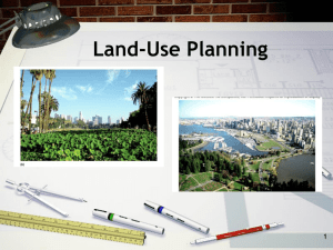 Land-Use Planning Principles