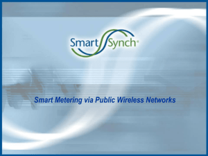 SmartSynch Wireless SmartMetering