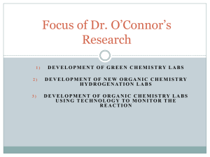 Focus of Dr. O*Connor*s Research