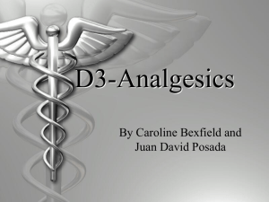 D3-Analgesics - uaschemistry