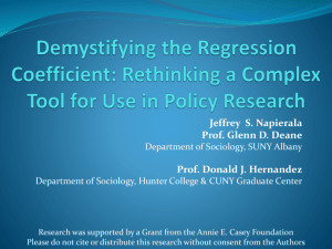 Demystifying the Regression Coefficient: Rethinking a complex tool
