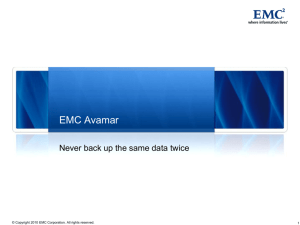 EMC Avamar