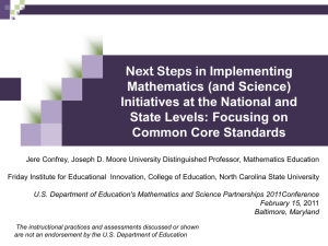 Implementing Mathematics (and Science