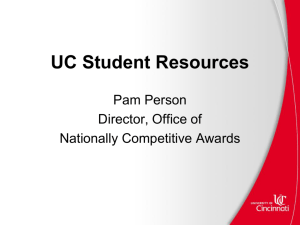 UC Student Resources