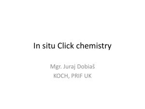 In Situ Click Chemistry