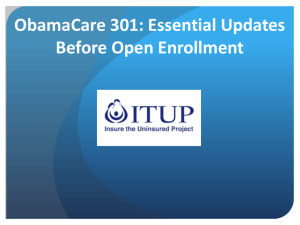 You can the Obamacare 301 Powerpoint here.
