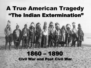 A True American Tragedy “The Indian