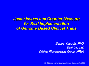 How should we consider pharmacogenomics application in clinical