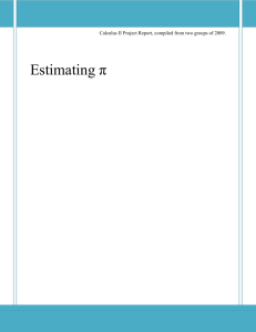 Estimating *